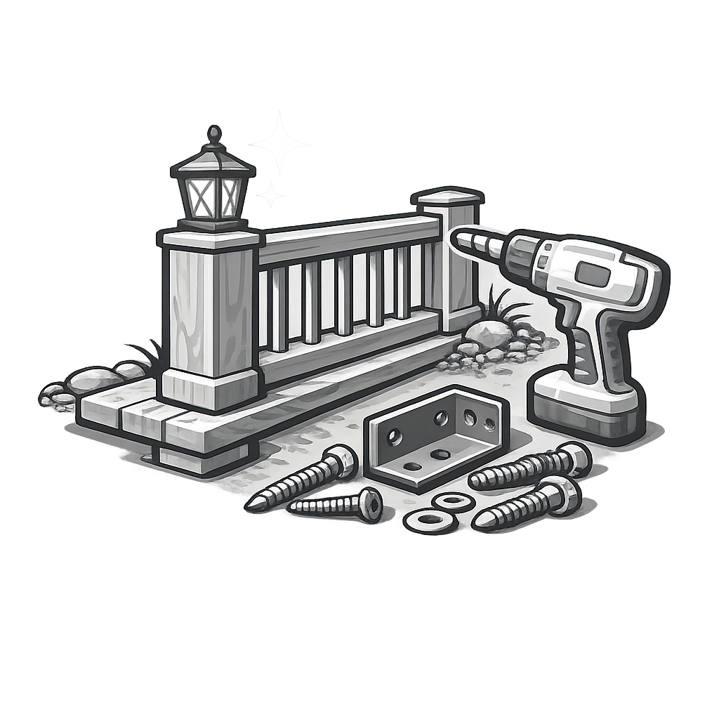 Deck railing and add-ons icon for Canton GA